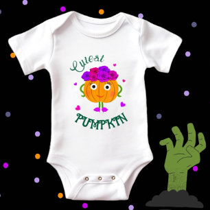 Body Para Bebê Abóbora fofa