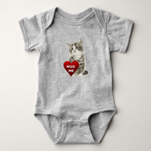 Body Para Bebê Abraçar-me - Bebê Jersey Bodycase