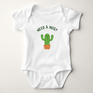 Body Para Bebê Abraços Cactus Cutis