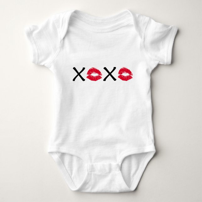 Body Para Bebê Abraços e beijos (Frente)