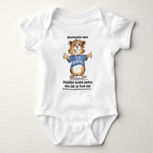 Body Para Bebê Abrahamster 17 Segundos (Nada é mais importante...