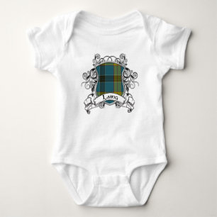 Body Para Bebê Abrindo blindagem do Tartan
