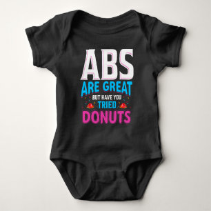 Body Para Bebê Abs São Excelentes, Mas Já Tentou Rosquinhas?