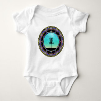 Body Para Bebê Abstrato de Golf de Disco 3