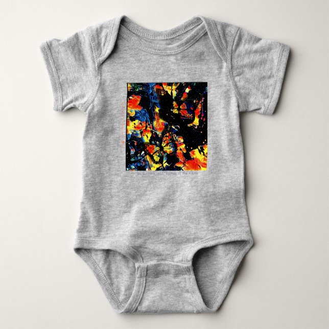 Body Para Bebê Abstratos Ópticos 19-Tama Cat Amante das Artes (Frente)