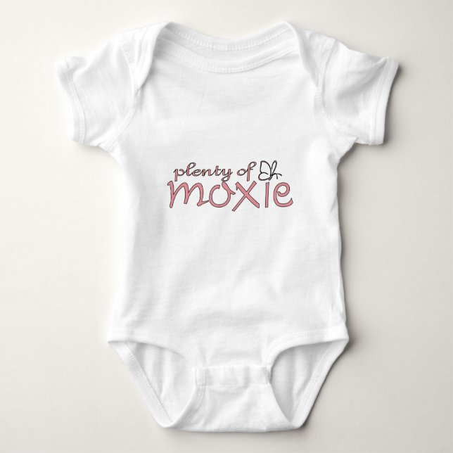Body Para Bebê Abundância do moxie! (Frente)