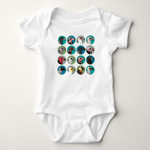 Body Para Bebê Abutres do Velho Mundo