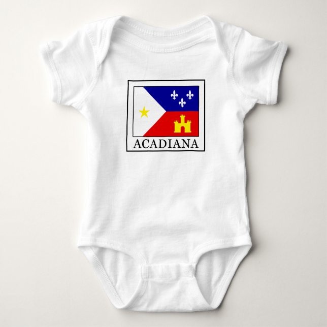 Body Para Bebê Acadiana (Frente)