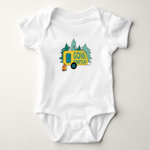 Body Para Bebê Acampamento de Camp Clipart Feliz Campo de Trilhos