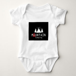 Body Para Bebê acampamento montanhoso