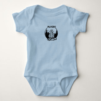 Body Para Bebê Acampamento Munson
