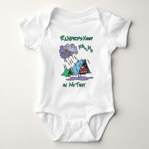 Body Para Bebê Acampamento Raindrops