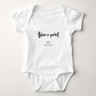 Body Para Bebê Acredite Em Seu Texto E Imagem
