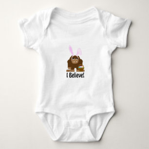 Body Para Bebê Acredito! Páscoa