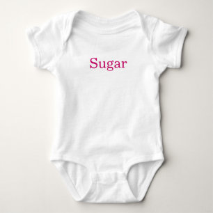 Body Para Bebê Açúcar e especiarias (2 lados)