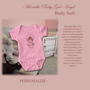 Body Para Bebê Adorável Baby Angel