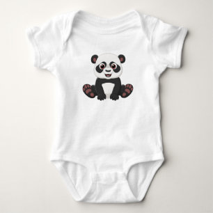 Body Para Bebê Adorável Baby Panda Love