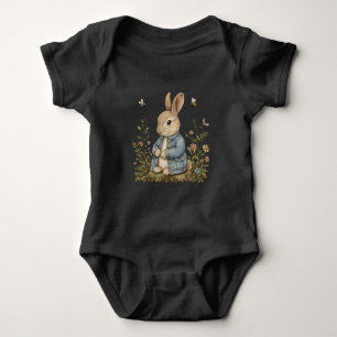 Body Para Bebê Adorável Pequena Amy, o Coelho