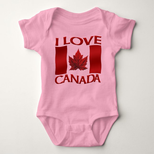 Body Para Bebê Adoro canadense bebê canadense saia unica (Frente)