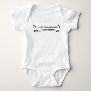 Body Para Bebê Adoro Meu Cachshund Wener Cog Cute Engraçado Citaç