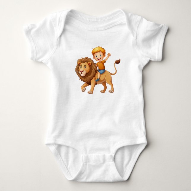 Body Para Bebê Adventure Buddies Bodydress (Frente)