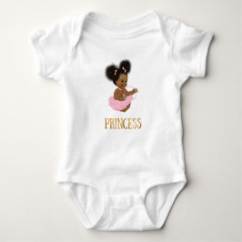 Body Para Bebê Afro-Americana Vintage Baby Girl One