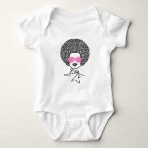 Body Para Bebê Afros e sombras