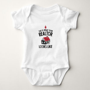 Body Para Bebê Agente imobiliário