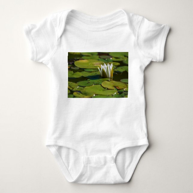 Body Para Bebê Água Lily Blossom (Frente)