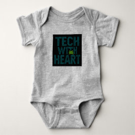 Body Para Bebê AI: Tech With Heart Frog