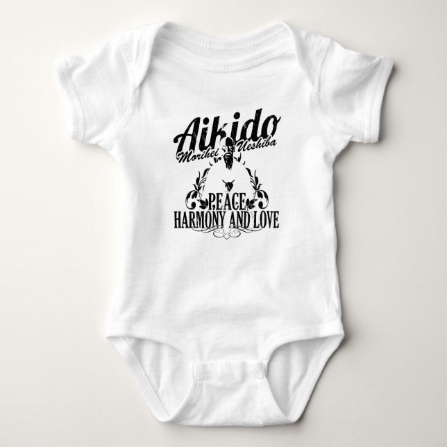 Body Para Bebê Aikido Baby Body (Frente)