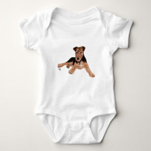 Body Para Bebê Airedale em Treinamento