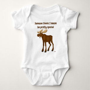 Body Para Bebê Alces -