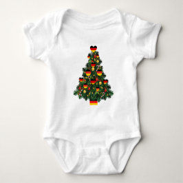 Body Para Bebê Alemães de Natal alemães da Alemanha