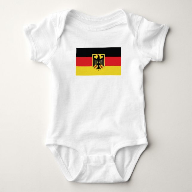 Body Para Bebê Alemanha (Frente)