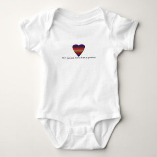 Body Para Bebê Alemão - Mamãe
