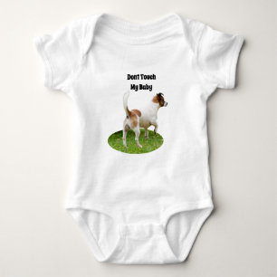 Body Para Bebê Alerta de Fox Terrier, Miniatura, Bebê-Roupa