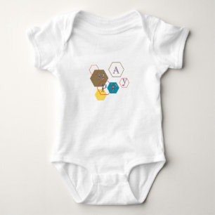 Body Para Bebê Alfabetos Felizes Modernos