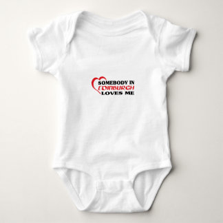 Body Para Bebê Alguém em Edimburgo ama-me