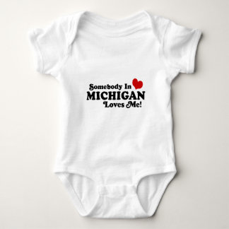 Body Para Bebê Alguém Em Michigan Me Ama
