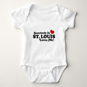 Body Para Bebê Alguém em St Louis ama-me