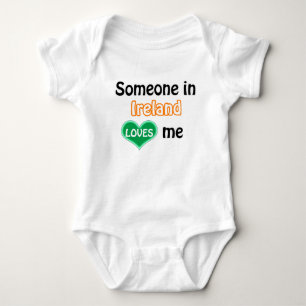 Body Para Bebê Alguém na Irlanda me ama