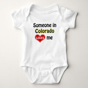 Body Para Bebê Alguém no Colorado me ama