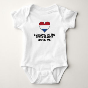 Body Para Bebê Alguém nos amores holandeses mim