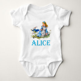 BODY PARA BEBÊ ALICE IN WONDERLAND