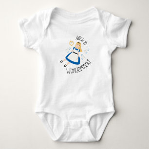 Body Para Bebê Alice No País das Maravilhas