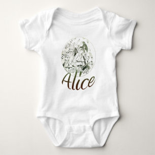 Body Para Bebê Alice no País das Maravilhas