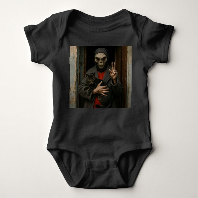 Body Para Bebê Alien Love (Frente)