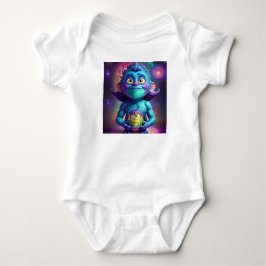 Body Para Bebê Alienígena Espacial & Amigo