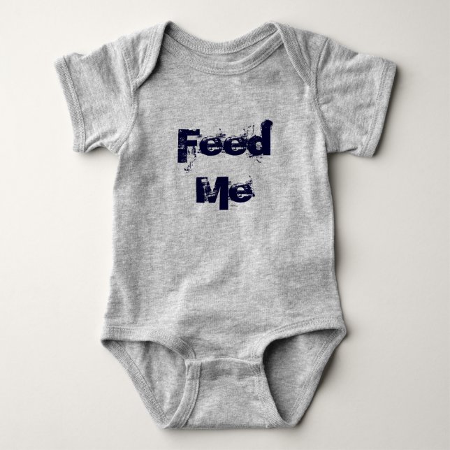 Body Para Bebê Alimentação n Burp (Frente)